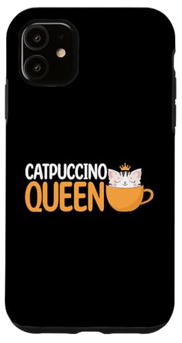 Kaffeekatze für Katzenliebhaber, Grafikdesign, süße Katze im Becher Hülle für iPhone 11 Kaffeekatze für Katzenliebhaber, Grafikdesign, süße Katze im Becher Hülle für iPhone 11 von Coffee Cat Designs for Men Women