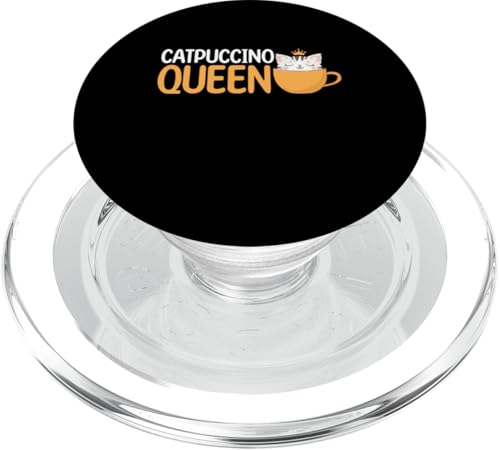 Kaffeekatze für Katzenliebhaber, Grafikdesign, süße Katze im Becher PopSockets PopGrip für MagSafe Kaffeekatze für Katzenliebhaber, Grafikdesign, süße Katze im Becher PopSockets PopGrip für MagSafe von Coffee Cat Designs for Men Women