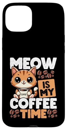 Kaffeekatze für Katzenliebhaber, lustiges Grafikdesign, Kaffeeliebhaber Hülle für iPhone 15 Plus Kaffeekatze für Katzenliebhaber, lustiges Grafikdesign, Kaffeeliebhaber Hülle für iPhone 15 Plus von Coffee Cat Designs for Men Women