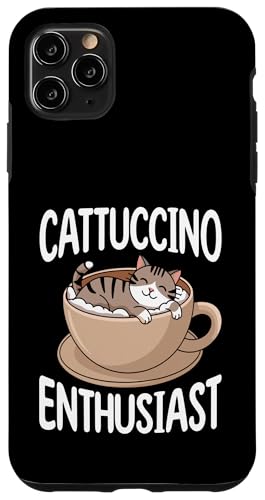 Kaffeekatzen-Design, Grafik, lustige süße Katze in Tasse Hülle für iPhone 11 Pro Max Kaffeekatzen-Design, Grafik, lustige süße Katze in Tasse Hülle für iPhone 11 Pro Max von Coffee Cat Designs for Men Women