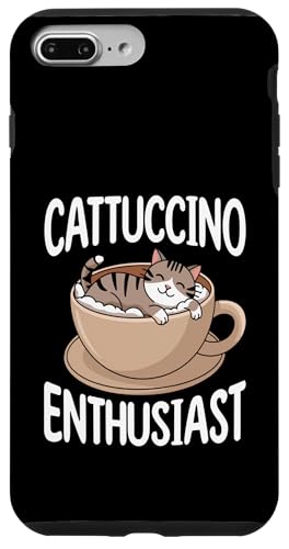 Kaffeekatzen-Design, Grafik, lustige süße Katze in Tasse Hülle für iPhone 7 Plus/8 Plus Kaffeekatzen-Design, Grafik, lustige süße Katze in Tasse Hülle für iPhone 7 Plus/8 Plus von Coffee Cat Designs for Men Women