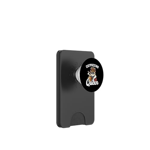 Kaffeekatzen-Grafikdesign, lustig für Katzenliebhaber, Kaffeeliebhaber PopSockets PopWallet für MagSafe Kaffeekatzen-Grafikdesign, lustig für Katzenliebhaber, Kaffeeliebhaber PopSockets PopWallet für MagSafe von Coffee Cat Designs for Men Women