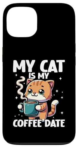 Lustige Design-Grafik für Katzenliebhaber, Kaffeeliebhaber Hülle für iPhone 13 Lustige Design-Grafik für Katzenliebhaber, Kaffeeliebhaber Hülle für iPhone 13 von Coffee Cat Designs for Men Women