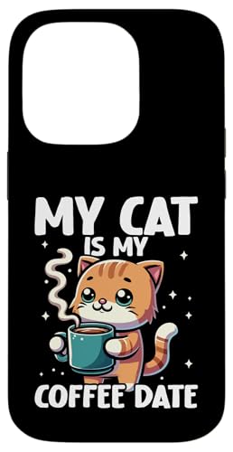 Lustige Design-Grafik für Katzenliebhaber, Kaffeeliebhaber Hülle für iPhone 14 Pro Lustige Design-Grafik für Katzenliebhaber, Kaffeeliebhaber Hülle für iPhone 14 Pro von Coffee Cat Designs for Men Women