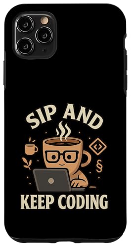 Kaffeeliebhaber Programmierer Programmierung Koffein Hülle für iPhone 11 Pro Max von Coffee Lover Programmer Programming