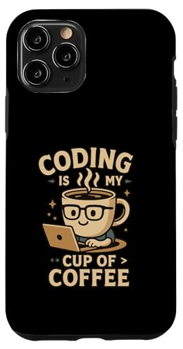 Kaffeeliebhaber Programmierer Programmierung Koffein Hülle für iPhone 11 Pro von Coffee Lover Programmer Programming