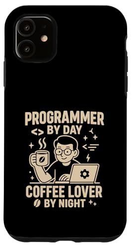 Kaffeeliebhaber Programmierer Programmierung Koffein Hülle für iPhone 11 von Coffee Lover Programmer Programming