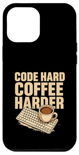 Kaffeeliebhaber Programmierer Programmierung Koffein Hülle für iPhone 12 Pro Max von Coffee Lover Programmer Programming