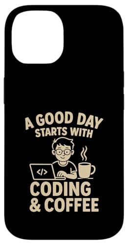 Kaffeeliebhaber Programmierer Programmierung Koffein Hülle für iPhone 14 von Coffee Lover Programmer Programming