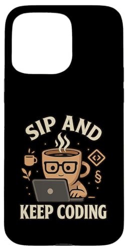 Kaffeeliebhaber Programmierer Programmierung Koffein Hülle für iPhone 15 Pro Max von Coffee Lover Programmer Programming