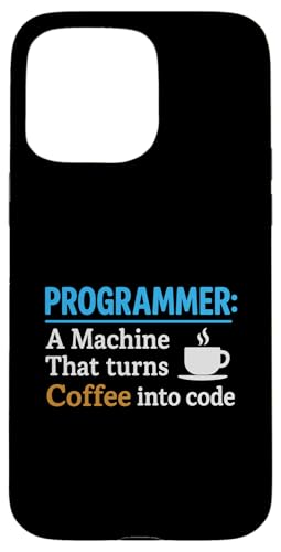 Kaffeeliebhaber Programmierer Programmierung Koffein Hülle für iPhone 15 Pro Max von Coffee Lover Programmer Programming