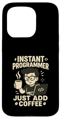Kaffeeliebhaber Programmierer Programmierung Koffein Hülle für iPhone 15 Pro von Coffee Lover Programmer Programming