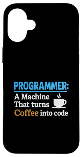 Kaffeeliebhaber Programmierer Programmierung Koffein Hülle für iPhone 16 Plus von Coffee Lover Programmer Programming