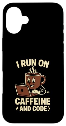 Kaffeeliebhaber Programmierer Programmierung Koffein Hülle für iPhone 16 Plus von Coffee Lover Programmer Programming
