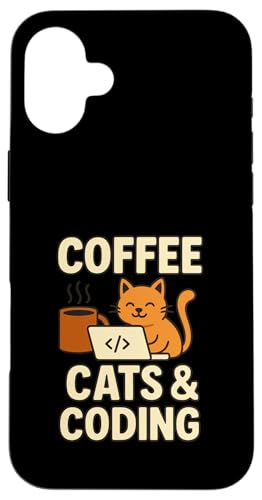 Kaffeeliebhaber Programmierer Programmierung Koffein Hülle für iPhone 16 Plus von Coffee Lover Programmer Programming