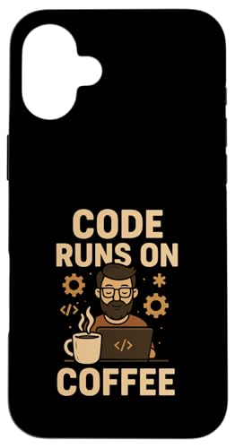 Kaffeeliebhaber Programmierer Programmierung Koffein Hülle für iPhone 16 Plus von Coffee Lover Programmer Programming