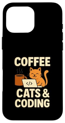 Kaffeeliebhaber Programmierer Programmierung Koffein Hülle für iPhone 16 Pro Max von Coffee Lover Programmer Programming