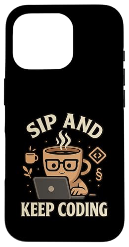 Kaffeeliebhaber Programmierer Programmierung Koffein Hülle für iPhone 16 Pro von Coffee Lover Programmer Programming