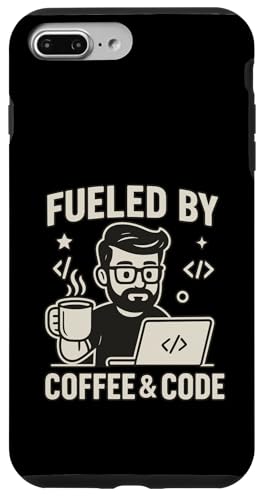 Kaffeeliebhaber Programmierer Programmierung Koffein Hülle für iPhone 7 Plus/8 Plus von Coffee Lover Programmer Programming