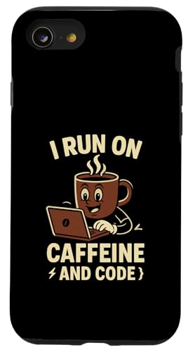 Kaffeeliebhaber Programmierer Programmierung Koffein Hülle für iPhone SE (2020) / 7 / 8 von Coffee Lover Programmer Programming