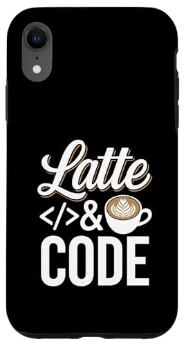 Kaffeeliebhaber Programmierer Programmierung Koffein Hülle für iPhone XR von Coffee Lover Programmer Programming