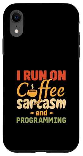 Kaffeeliebhaber Programmierer Programmierung Koffein Hülle für iPhone XR von Coffee Lover Programmer Programming