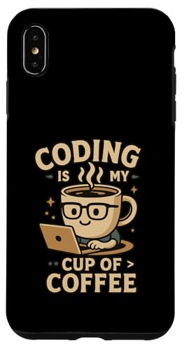Kaffeeliebhaber Programmierer Programmierung Koffein Hülle für iPhone XS Max von Coffee Lover Programmer Programming