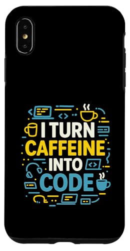 Kaffeeliebhaber Programmierer Programmierung Koffein Hülle für iPhone XS Max von Coffee Lover Programmer Programming