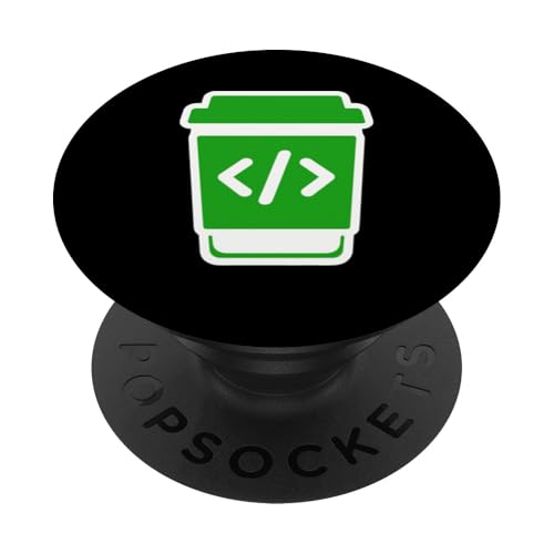 Kaffeeliebhaber Programmierer Programmierung Koffein PopSockets Klebender PopGrip Kaffeeliebhaber Programmierer Programmierung Koffein PopSockets Klebender PopGrip von Coffee Lover Programmer Programming