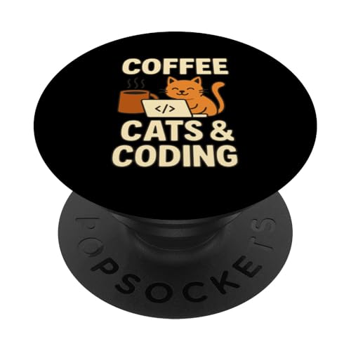 Kaffeeliebhaber Programmierer Programmierung Koffein PopSockets Klebender PopGrip Kaffeeliebhaber Programmierer Programmierung Koffein PopSockets Klebender PopGrip von Coffee Lover Programmer Programming