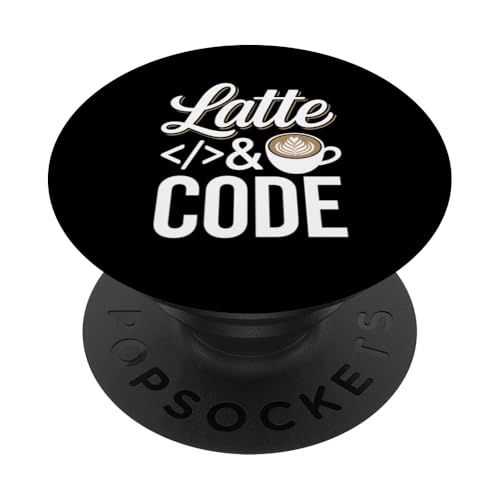 Kaffeeliebhaber Programmierer Programmierung Koffein PopSockets Klebender PopGrip Kaffeeliebhaber Programmierer Programmierung Koffein PopSockets Klebender PopGrip von Coffee Lover Programmer Programming