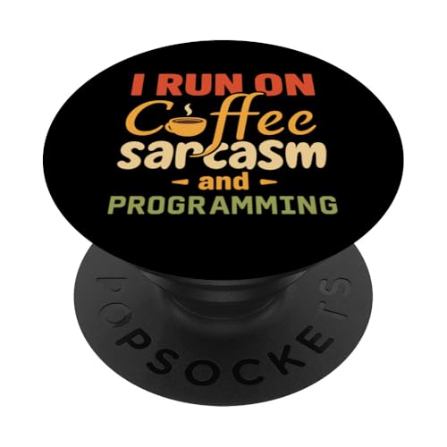 Kaffeeliebhaber Programmierer Programmierung Koffein PopSockets Klebender PopGrip Kaffeeliebhaber Programmierer Programmierung Koffein PopSockets Klebender PopGrip von Coffee Lover Programmer Programming