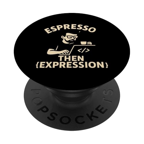 Kaffeeliebhaber Programmierer Programmierung Koffein PopSockets Klebender PopGrip Kaffeeliebhaber Programmierer Programmierung Koffein PopSockets Klebender PopGrip von Coffee Lover Programmer Programming