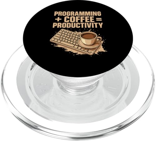 Kaffeeliebhaber Programmierer Programmierung Koffein PopSockets PopGrip für MagSafe Kaffeeliebhaber Programmierer Programmierung Koffein PopSockets PopGrip für MagSafe von Coffee Lover Programmer Programming