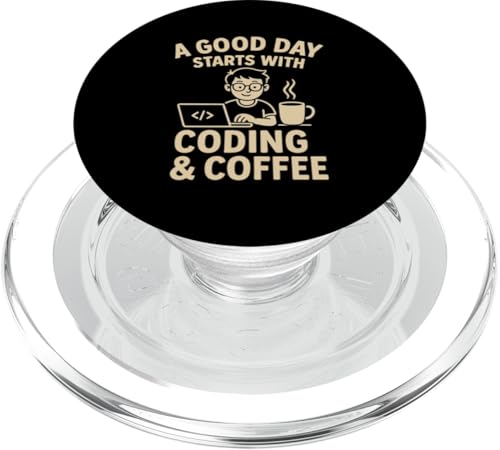 Kaffeeliebhaber Programmierer Programmierung Koffein PopSockets PopGrip für MagSafe Kaffeeliebhaber Programmierer Programmierung Koffein PopSockets PopGrip für MagSafe von Coffee Lover Programmer Programming
