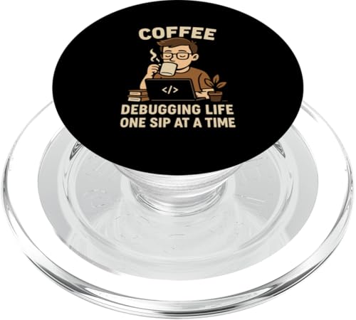 Kaffeeliebhaber Programmierer Programmierung Koffein PopSockets PopGrip für MagSafe Kaffeeliebhaber Programmierer Programmierung Koffein PopSockets PopGrip für MagSafe von Coffee Lover Programmer Programming