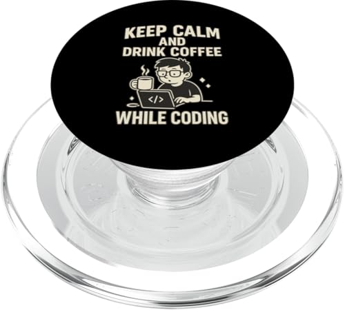 Kaffeeliebhaber Programmierer Programmierung Koffein PopSockets PopGrip für MagSafe Kaffeeliebhaber Programmierer Programmierung Koffein PopSockets PopGrip für MagSafe von Coffee Lover Programmer Programming