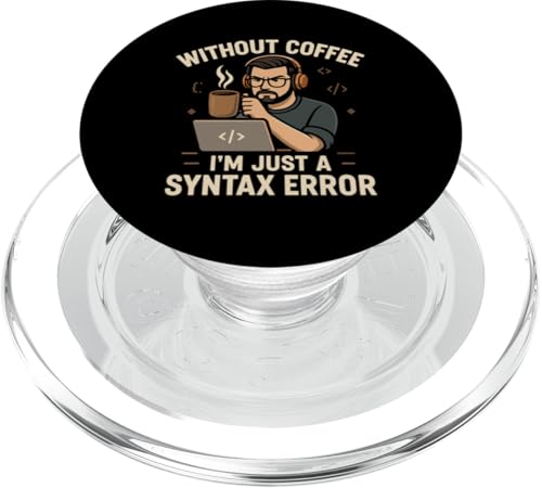 Kaffeeliebhaber Programmierer Programmierung Koffein PopSockets PopGrip für MagSafe Kaffeeliebhaber Programmierer Programmierung Koffein PopSockets PopGrip für MagSafe von Coffee Lover Programmer Programming