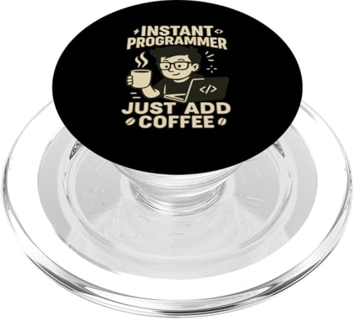 Kaffeeliebhaber Programmierer Programmierung Koffein PopSockets PopGrip für MagSafe Kaffeeliebhaber Programmierer Programmierung Koffein PopSockets PopGrip für MagSafe von Coffee Lover Programmer Programming