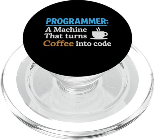 Kaffeeliebhaber Programmierer Programmierung Koffein PopSockets PopGrip für MagSafe Kaffeeliebhaber Programmierer Programmierung Koffein PopSockets PopGrip für MagSafe von Coffee Lover Programmer Programming