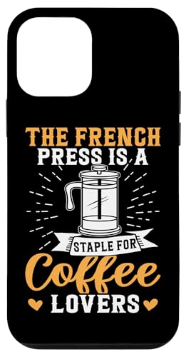 Barista: Die französische Presse ist ein Grundstück für Kaffeeliebhaber Hülle für iPhone 12 mini Barista: Die französische Presse ist ein Grundstück für Kaffeeliebhaber Hülle für iPhone 12 mini von Coffee Maker Design For Baristas