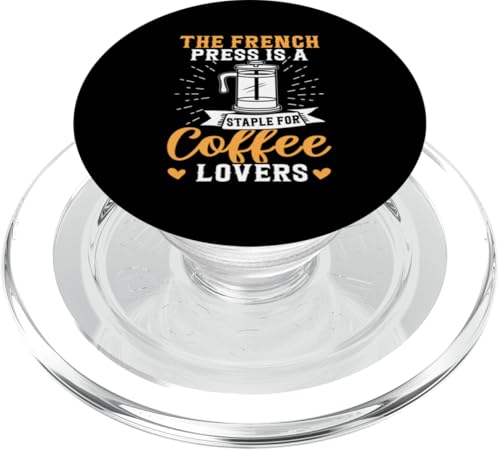 Barista: Die französische Presse ist ein Grundstück für Kaffeeliebhaber PopSockets PopGrip für MagSafe Barista: Die französische Presse ist ein Grundstück für Kaffeeliebhaber PopSockets PopGrip für MagSafe von Coffee Maker Design For Baristas