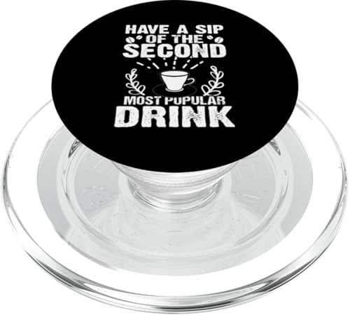 Barista: Haben Sie einen Schluck des zweiten beliebtesten Getränks PopSockets PopGrip für MagSafe Barista: Haben Sie einen Schluck des zweiten beliebtesten Getränks PopSockets PopGrip für MagSafe von Coffee Maker Design For Baristas
