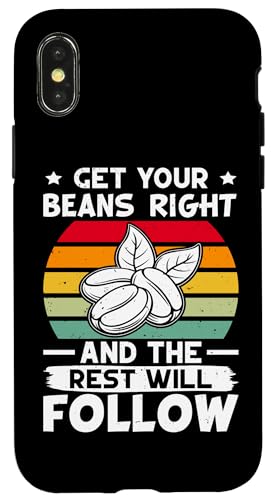 Barista: Holen Sie sich Ihre Bohnen richtig und der Rest wird folgen Hülle für iPhone X/XS Barista: Holen Sie sich Ihre Bohnen richtig und der Rest wird folgen Hülle für iPhone X/XS von Coffee Maker Design For Baristas
