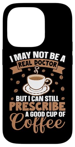 Barista: Ich kann immer noch eine gute Tasse Kaffee verschreiben Hülle für iPhone 14 Pro Barista: Ich kann immer noch eine gute Tasse Kaffee verschreiben Hülle für iPhone 14 Pro von Coffee Maker Design For Baristas