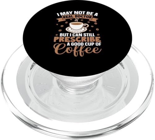 Barista: Ich kann immer noch eine gute Tasse Kaffee verschreiben PopSockets PopGrip für MagSafe Barista: Ich kann immer noch eine gute Tasse Kaffee verschreiben PopSockets PopGrip für MagSafe von Coffee Maker Design For Baristas