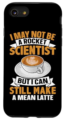 Barista: Ich kann immer noch einen Mean Latte machen Hülle für iPhone SE (2020) / 7 / 8 von Coffee Maker Design For Baristas