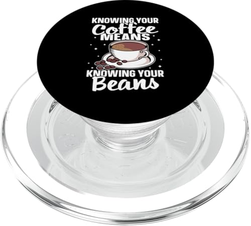 Barista: Ihren Kaffee zu kennen bedeutet Ihre Bohnen zu kennen PopSockets PopGrip für MagSafe Barista: Ihren Kaffee zu kennen bedeutet Ihre Bohnen zu kennen PopSockets PopGrip für MagSafe von Coffee Maker Design For Baristas