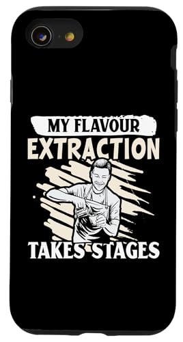 Barista: My Flavour Extraktion Takes Stages Hülle für iPhone SE (2020) / 7 / 8 von Coffee Maker Design For Baristas