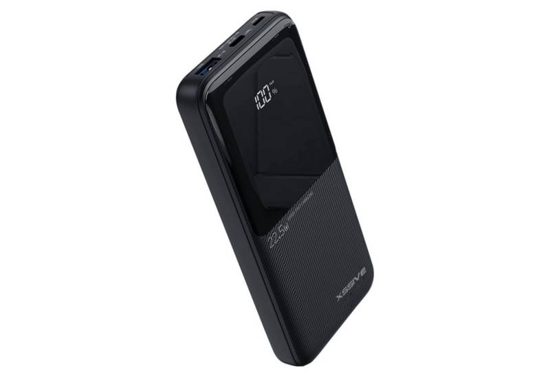 cofi1453 10.000mAh Premium Powerbank mit 2 Ladekabeln 5A 22,5W 4 output-2 input Powerbank von Cofi1453